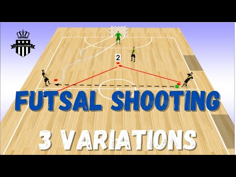 Futsal Shooting Drill #1 | 3 Variations