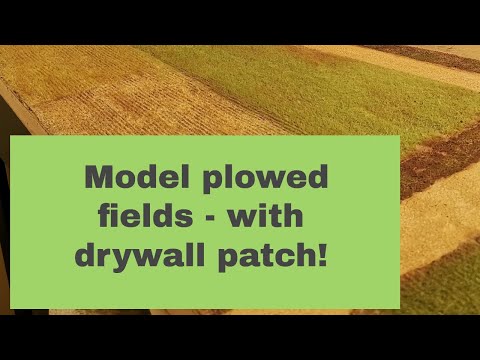 Model Railway Farm Scene - Part 1: Scenery