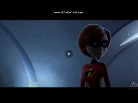 Elastigirl looking a mirror