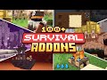 100 BEST Survival Addons For MCPE Minecraft Bedrock 1 21