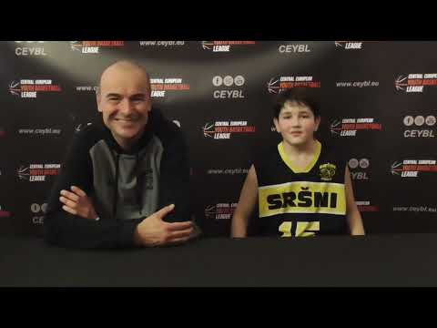 CEYBL U13 - Press conference, 3.12.2022, BK Brandýs nad Labem - Sršni Písek