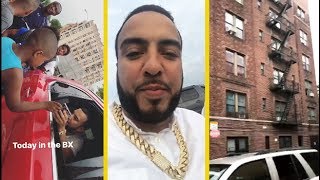 French Montana &quot;Goes Back To His Old Hood &amp; Signs Albums For Kids&quot;