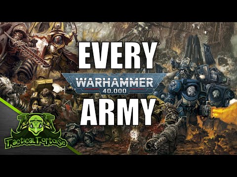 Every Warhammer 40k Army Explained in 35 Minutes