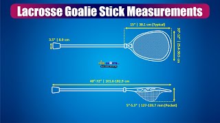 Lacrosse Goalie Stick Measurements & Size Guide