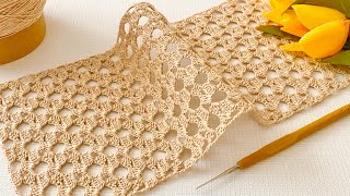 ⭐️Incredibly Beautiful New Crochet Pattern⭐️ How to Make a Unique Pattern for All Projects