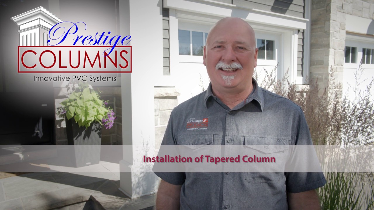 Tapered Column Installation