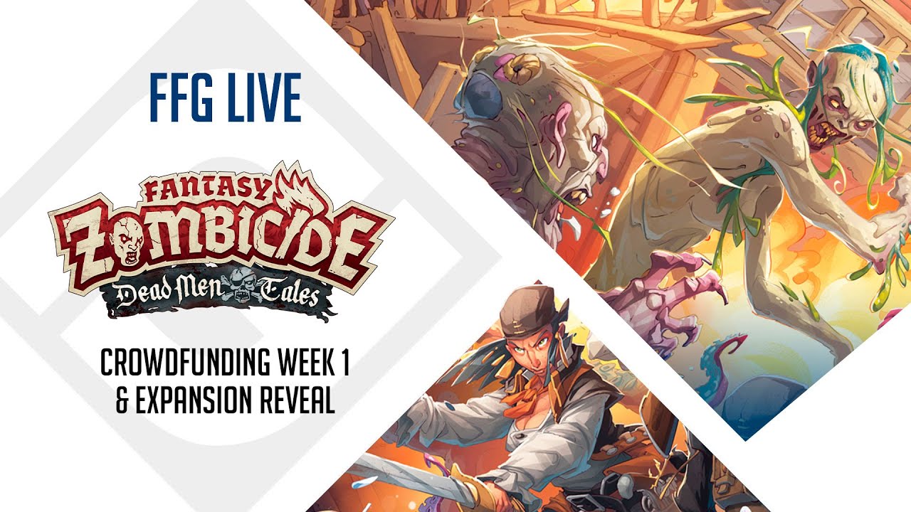 Zombicide: Dead Men Tales Week One and Expansion Reveal