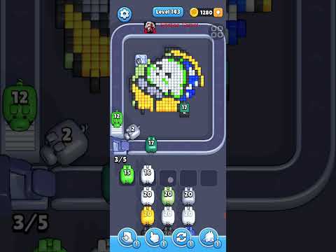 Pixel Flow Level 143 Walkthrough