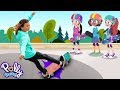 Sky Brown Teaches Polly Pocket Skateboarding Tricks Polly Pocket
