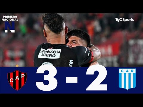 Patronato 3-2 Racing (C) | Primera Nacional | Fecha 13 (Zona A)