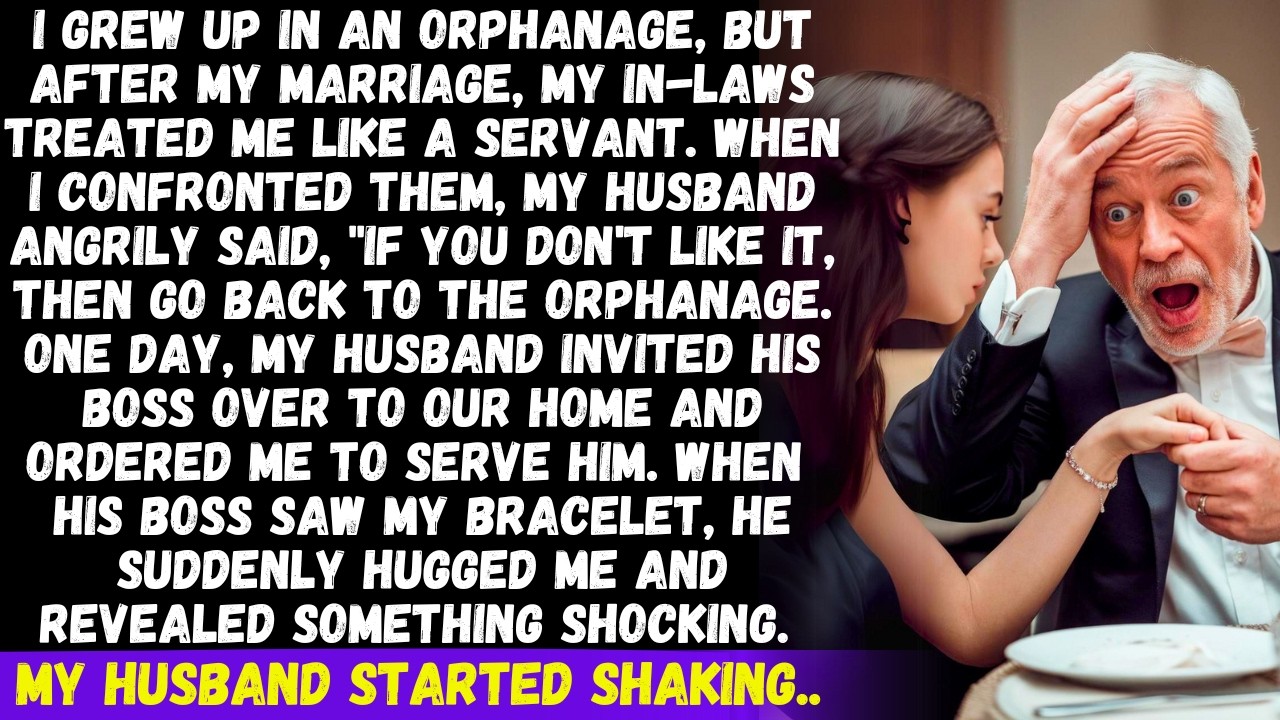 I grew up in an orphanage, my in-laws treated me like a servant. But one day a billionaire showed up