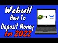 Webull How To Deposit Money In 2024 | Website Tutorial