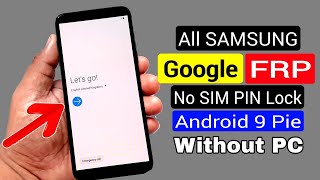 Samsung J6/J6+/J8/A6/A6+ FRP Reset/Google Account Bypass |ANDROID 9 Without PC