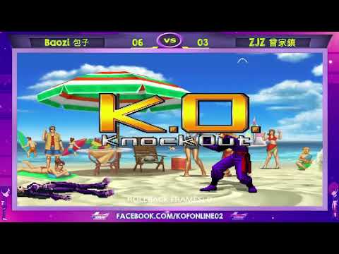 Baozi (包子) Vs ZJZ GxBridget FT10 KOF 2002 UM - Um confronto inédito e muito aguardado