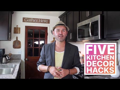 Small Kitchen Makeover On A Budget  / Small Designer Kitchen Hacks Video