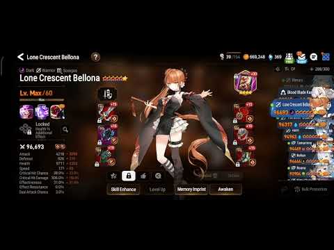 LONE CRESCENT BELLONA CLEAVE BUILD... EPIC SEVEN
