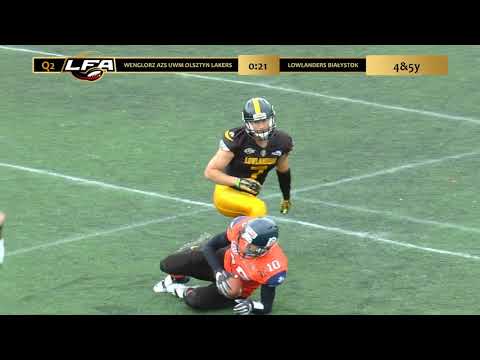 Skrót meczu WENGLORZ AZS UWM Olsztyn Lakers - Lowlanders Białystok | 7:48