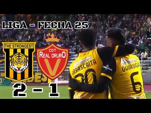 EXTENDED SUMMARY: The Strongest 2 – 1 Real Oruro | Professional Division League, Matchday 25