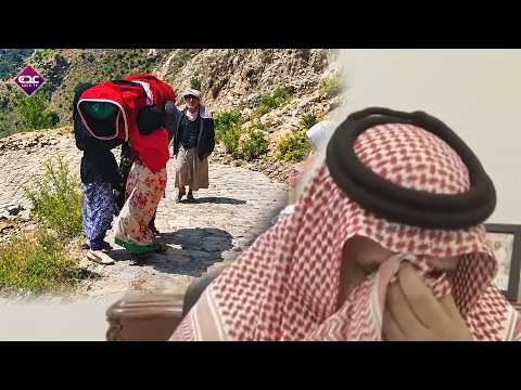 العميد البحري المتقاعد نايف الجهني يبكي تأثرًا بمشهد أمٍّ تحمل جثمان ابنتها عبر طريق وعرة في تعز