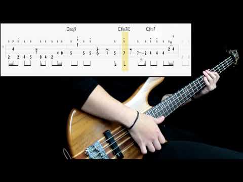 Patrice Rushen - Forget Me Nots (Bass Cover) (Play Along Tabs In Video)