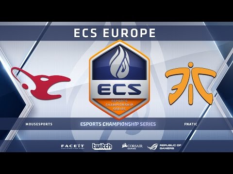 Mousesports vs Fnatic - Overpass (ECS Season 2 Europe)