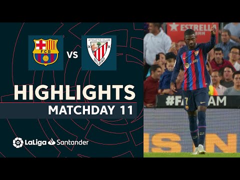 Highlights FC Barcelona vs Athletic Club (4-0)