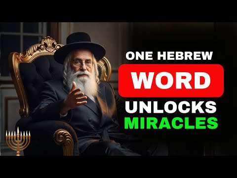 Millionaire Rabbi: The Strongest Hebrew Word Ever Revealed | Jewish Kabbalah