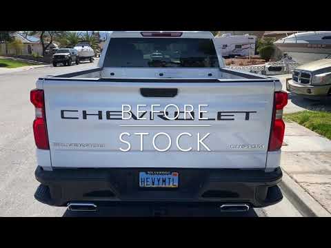 2019 Silverado 5.3L Borla S-Type Exhaust