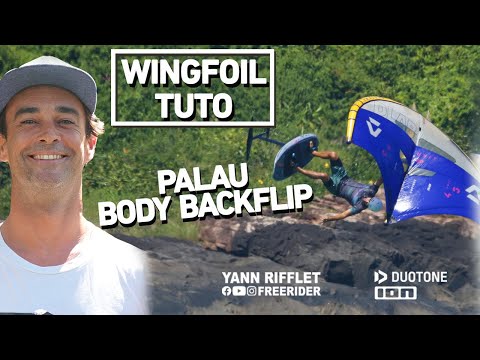 WINGFOIL TUTO - Palau - Backloop Spin - Backflip spin - Body backflip how to