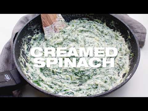 Quick Creamed Spinach with Cream Cheese Recipe