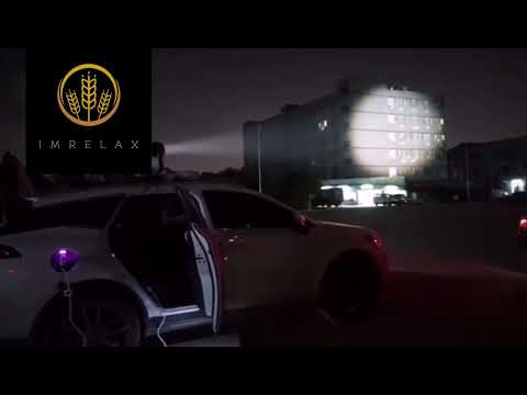 IMRELAX 400W LED Spotlight Zoom Wash Moving Head Light Follow Spot Light White Beam for Wedding