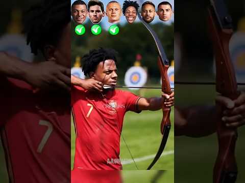 Cristiano Ronaldo Hits the Perfect Bullseye – GOAT Wins the Archery Challenge! 🎯🐐🔥