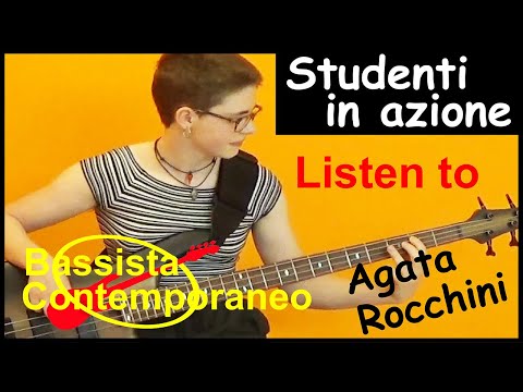 Agata Rocchini plays "Listen to" (from Bass Puzzle - Bassista Contemporaneo vol.1)