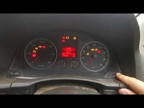 How to reset service now light Vw mk5 golf gt  2004 to 2009