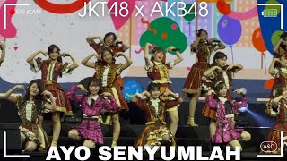 Download lagu JKT48 x AKB48 - Ayo Senyumlah (Mini Live Ayo Senyumlah Meet & Greet Festival) mp3