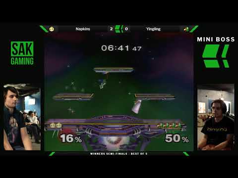 Mini Boss 4 - Winners Semi-Finals - Napkins (Peach) vs Yingling (Falco)