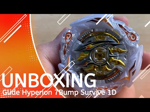 Glide Hyperion 7Bump Survive 1D UNBOXING | Beyblade Burst Superking (Sparking) | Deutsch