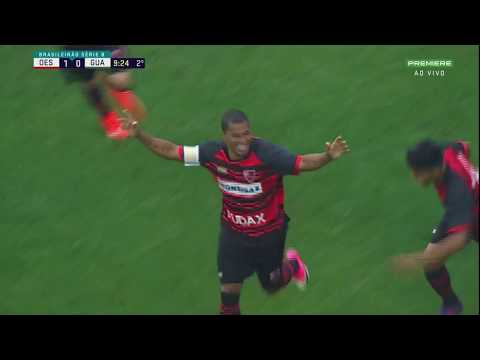 GOL DE MAZINHO - OESTE 2X0 GUARANI - SÉRIE B 2017