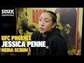 UFC Phoenix: Jessica Penne Discusses Last-Second 'Freak Injury,' Missing Weight - MMA Fighting