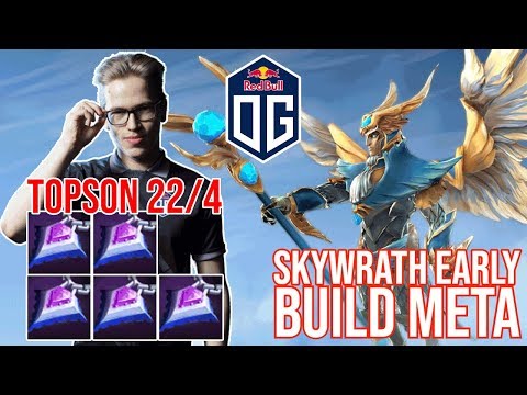 Topson Skywrath Mage LOL Build Meta Made Enemy Throw The Game.