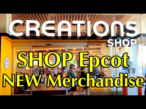 Creations Shop Epcot - Full Shop Tour - NEW Walt Disney World Merchandise April 2022