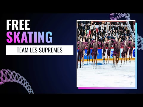 TEAM LES SUPREMES (CAN) | Free Skating Helsinki 2025 | #WorldSynchro