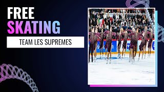 TEAM LES SUPREMES (CAN) | Free Skating Helsinki 2025 | #WorldSynchro