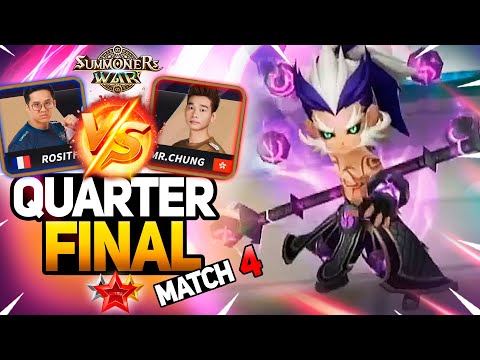 ROSITH vs MR.CHUNG. SWC2020 World Finals (Quarterfinal) - Summoners War