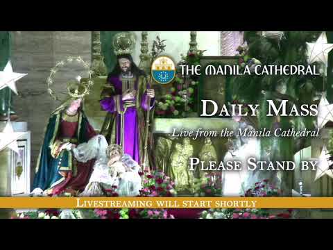 Daily Mass at the Manila Cathedral - December 31, 2020 (7:30am)