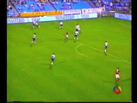 Real Zaragoza 4 - Wisla de Cracovia 1 UEFA Temporada 00-01