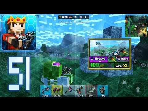 Pixel Gun 3D - BRAWL - Battle Royale Gameplay Part 51