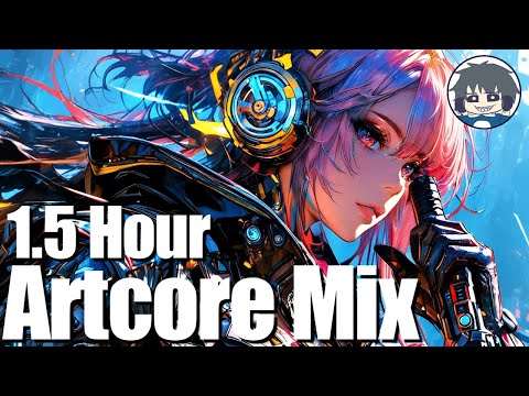 Artcore Mix「神×神」- over 1.5 hour | artcore / Dnb / EDM / work / Focus / Drive / streams / study