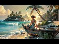 Wave Sunset Lofi Drift With Her In Relaxing Seaside Melodies Enjoy This Moment Of Relaxing Study