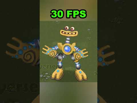 Wubbox 5 FPS vs 10 FPS vs 20 FPS vs 30 FPS vs 60 FPS vs 120 FPS #mysingingmonsters #msm #wubbox